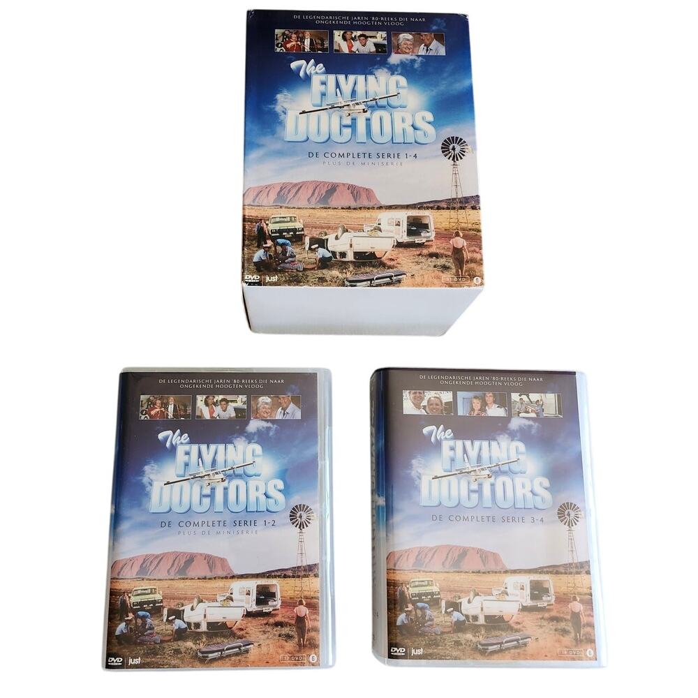 Nederlands THE FLYING DOCTORS Series 1-4 Collection Box Set DVD